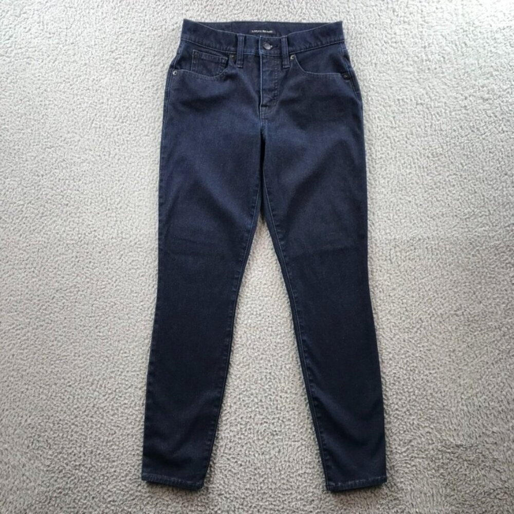 LUCKY BRAND Womens Size 2/26 AVA Mid Rise Super Skinny Dark Wash‎ Denim Jeans